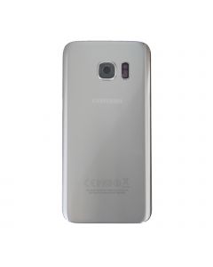 Samsung Galaxy S7 Baksida Med Tejp - Silver