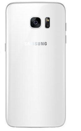 Samsung Galaxy S7 Baksida Med Tejp - Vit