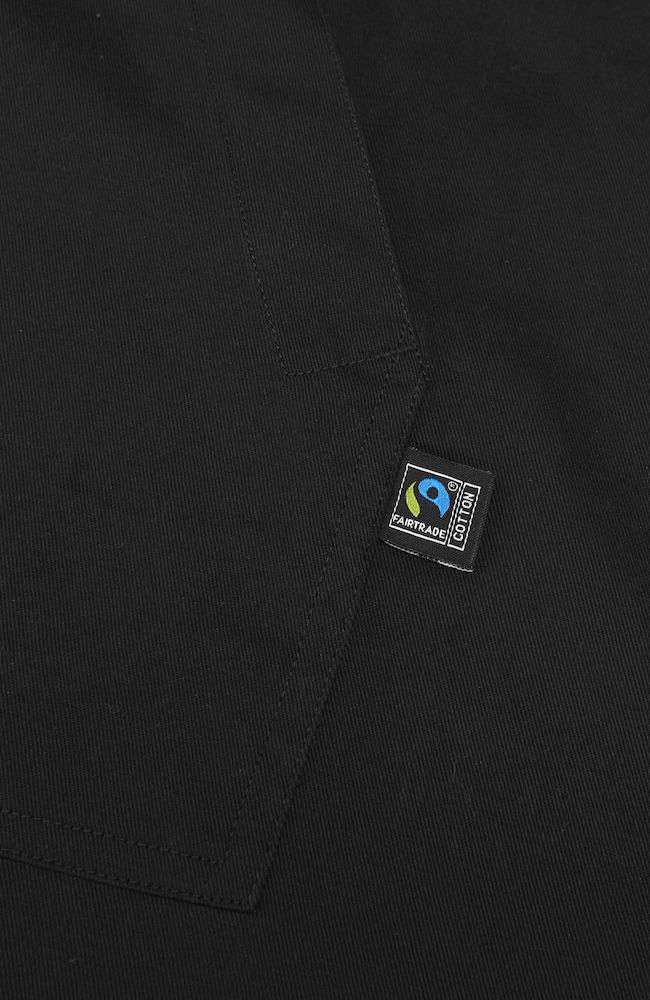 COMBI APRON, Cottover, Black, Fairtrade, EKO & GOTS - 4