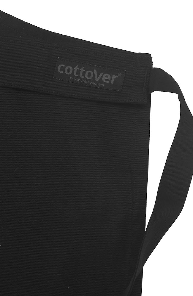 COMBI APRON, Cottover, Black, Fairtrade, EKO & GOTS - 3