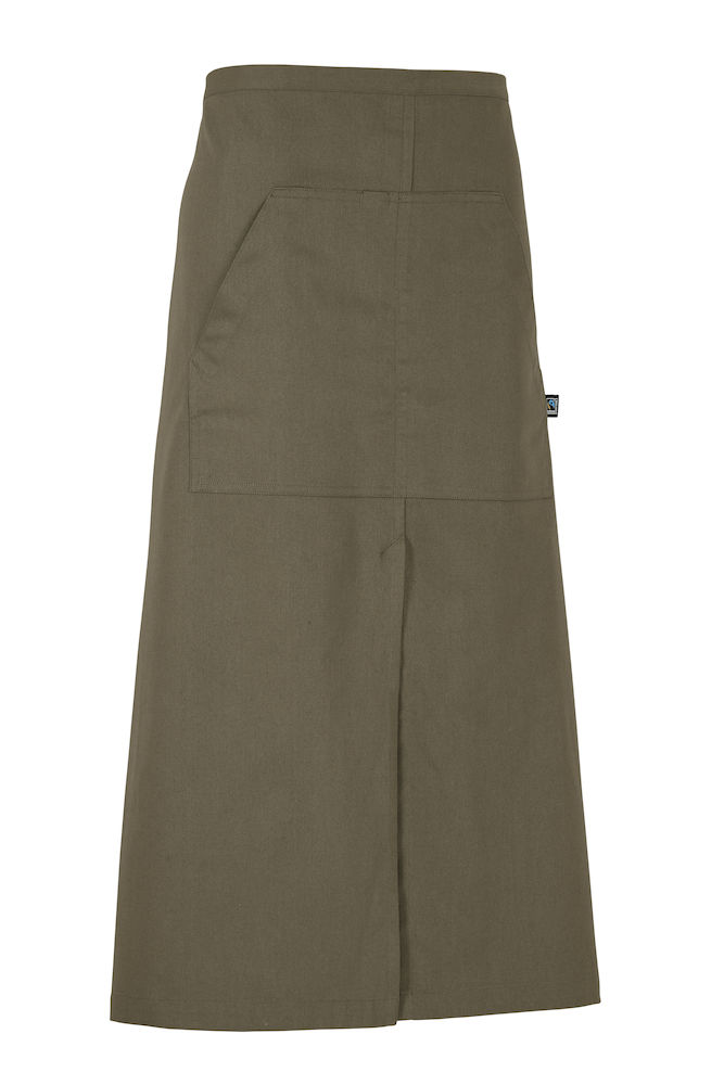 Långt Midjeförkläde - Oliv - Cottover - Fairtrade, EKO & GOTS