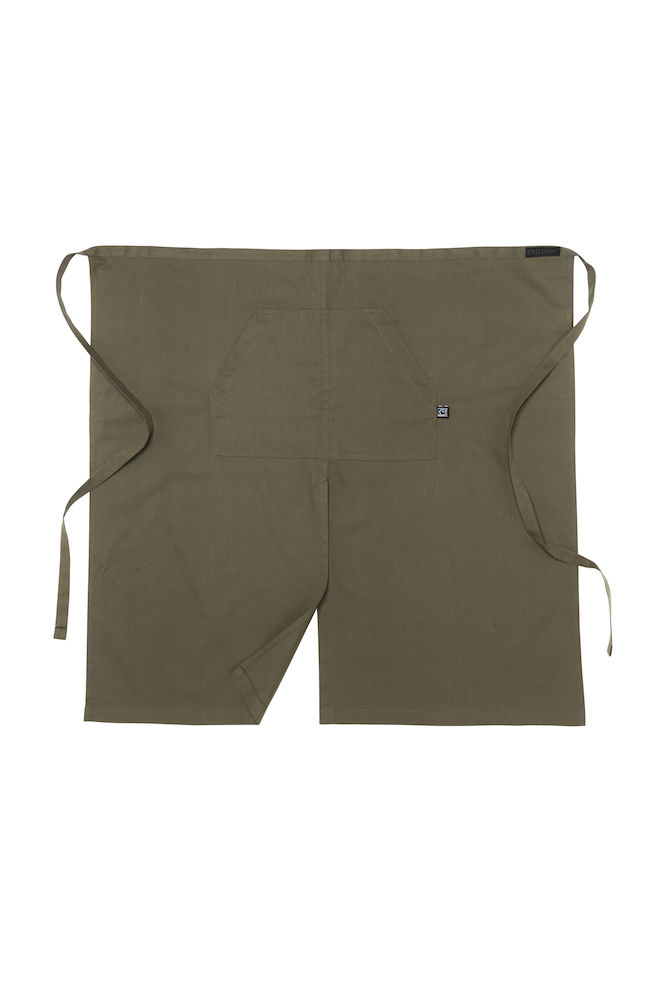 Långt Midjeförkläde - Oliv - Cottover - Fairtrade, EKO & GOTS - 3