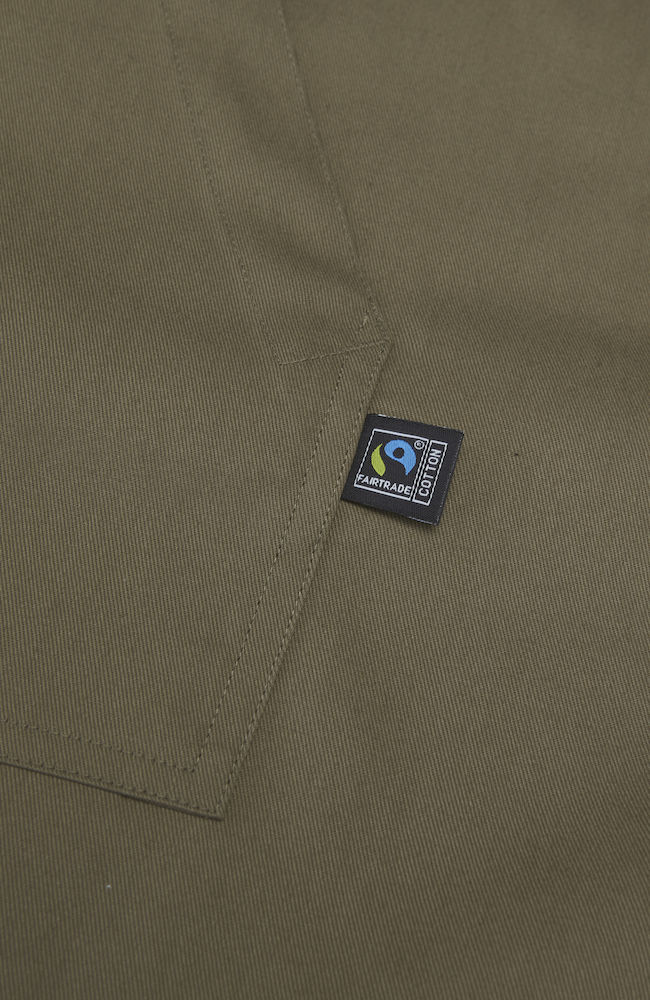 Långt Midjeförkläde - Oliv - Cottover - Fairtrade, EKO & GOTS - 4