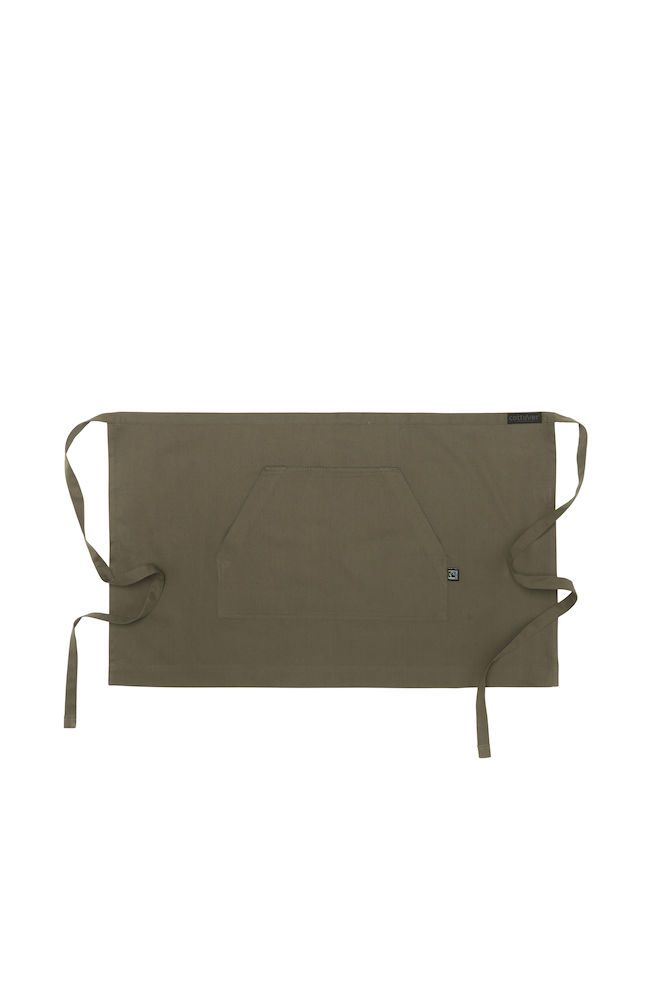 Kort Midjeförkläde - Oliv - Cottover - Fairtrade, EKO & GOTS - 2