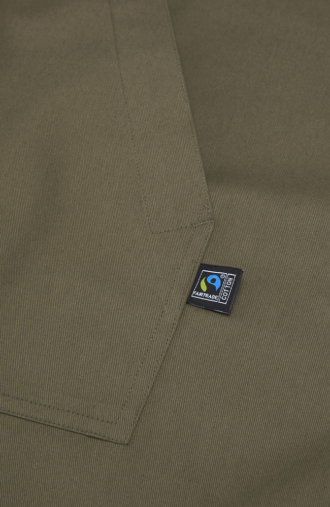 Kort Midjeförkläde - Oliv - Cottover - Fairtrade, EKO & GOTS - 4