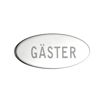WC-Skylt Gäster