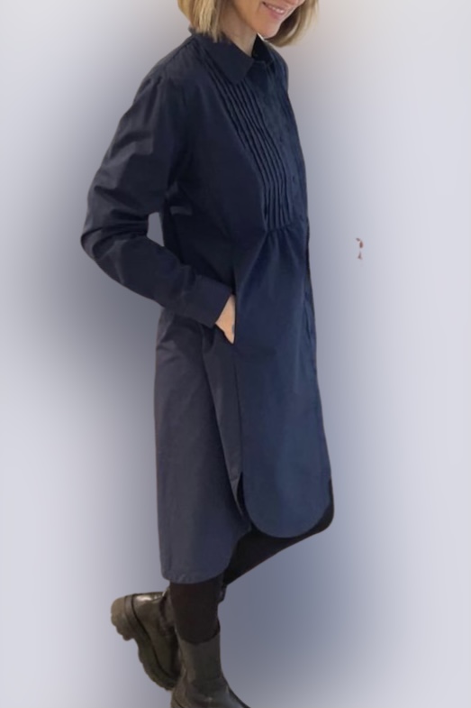 Levéte Room - Peng 4 Dress Navy - 2