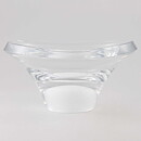 Vicke Lindstrand (1950s) Clear Bowl with White Knob 20 cm