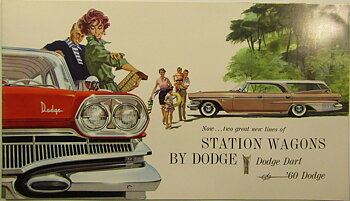 1960 Dodge Station Wagons broschyr