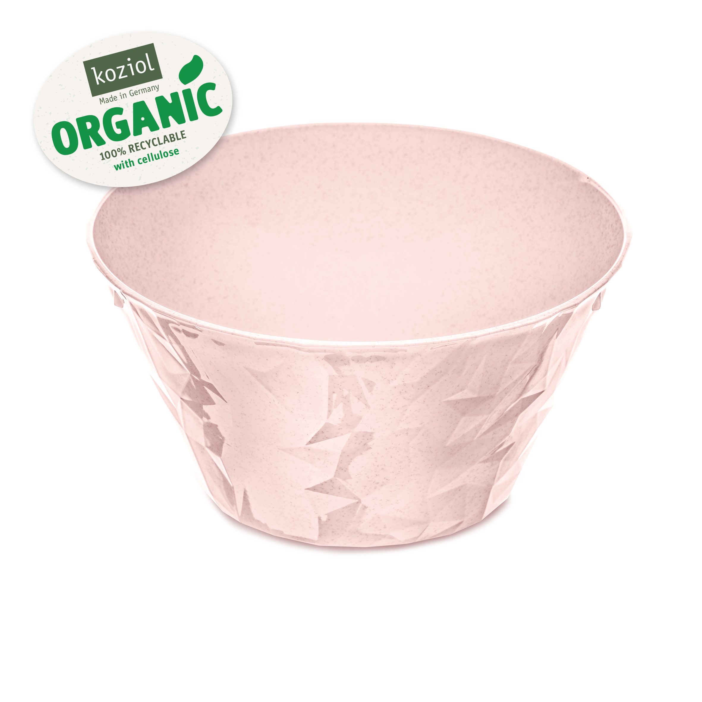 Koziol Club Skål Organic, S, Rosa