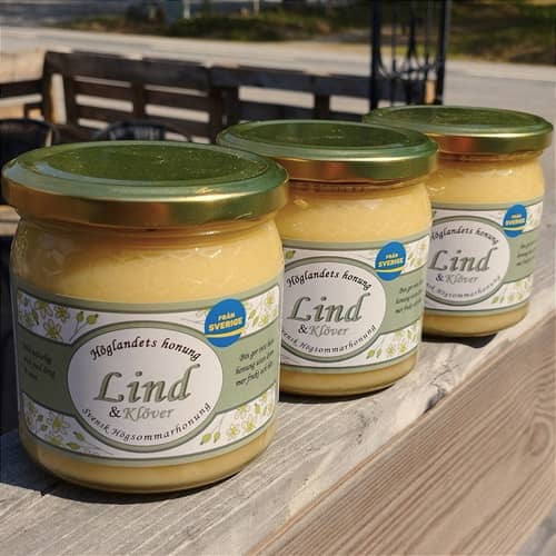 Honung, Lind & Klöver, svensk, 500 g