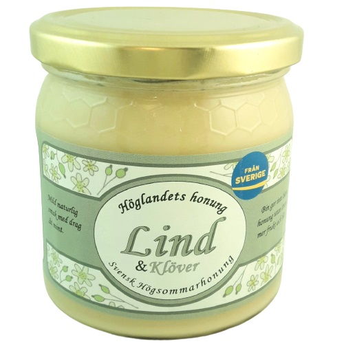 Honung, Lind & Klöver, svensk, 500 g - 2