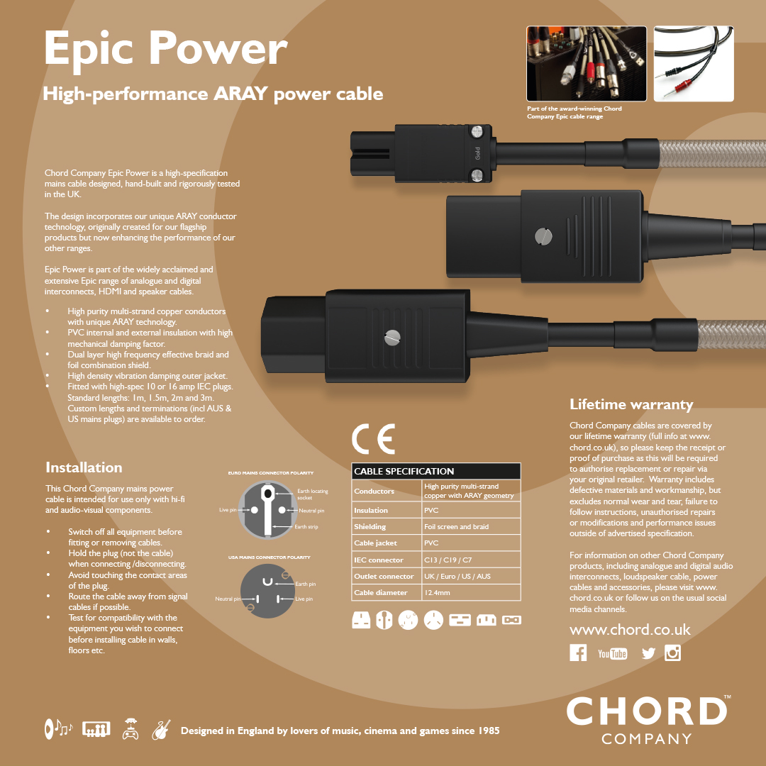 Chord Epic Power - 2