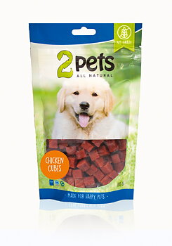 Hundgodis i småbitar av kyckling - 2pets 100g