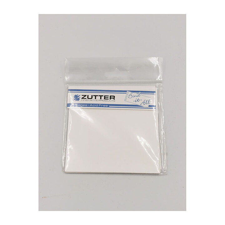 Zutter Bind It All - Pages 4x4 white