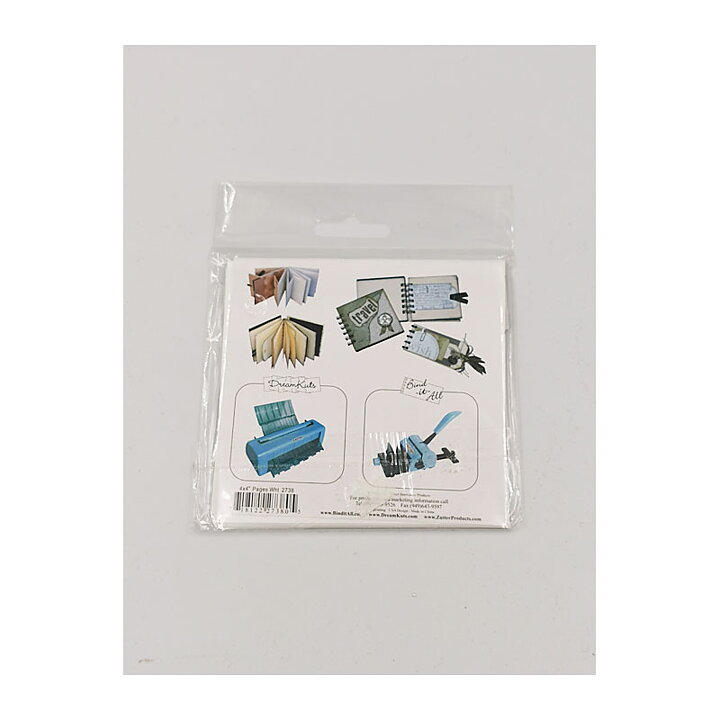 Zutter Bind It All - Pages 4x4 white