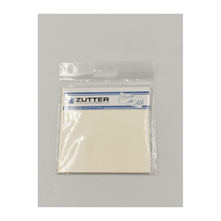 Zutter Bind It All - Pages 4x4 Cream