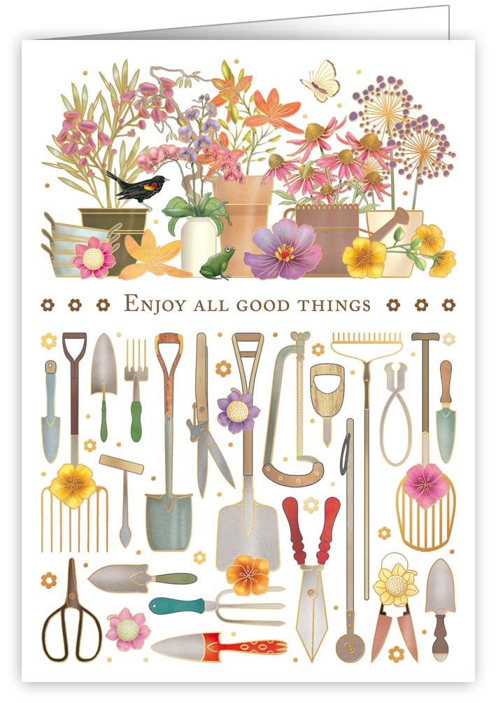 Enjoy All The Good Things, Greeting Card