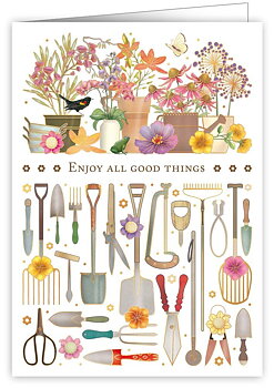 Enjoy All The Good Things, Greeting Card