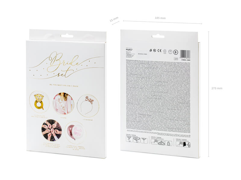 Möhippa kit | 23 delar | "Bride to be" - 2