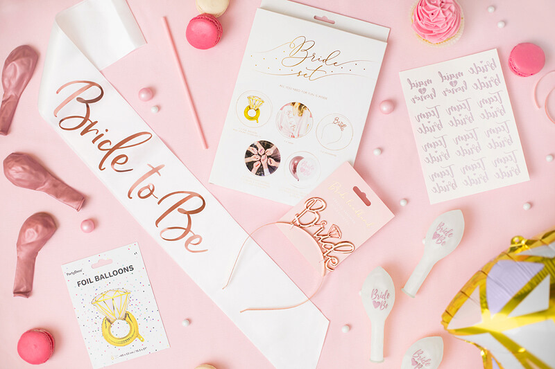 Möhippa kit | 23 delar | "Bride to be" -1