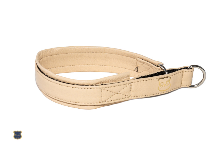 G&E Halvstryp i Skinn - Beige