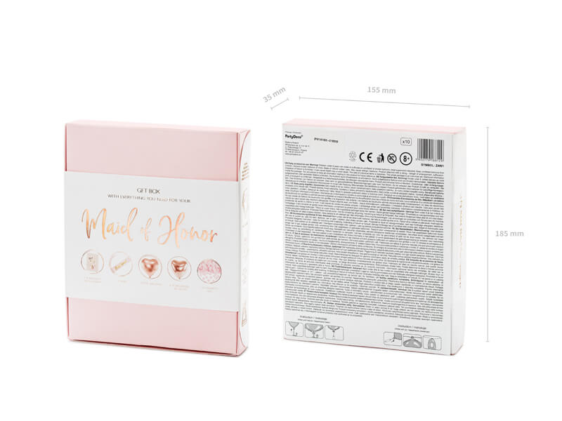 Maid of honor kit | 10 delar | Vill du bli min brudtärna? -2