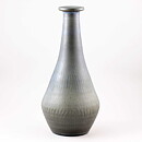 Gunnar Nylund (1959) Majestic Blue/Gray Vase with Swelling Base 34 cm