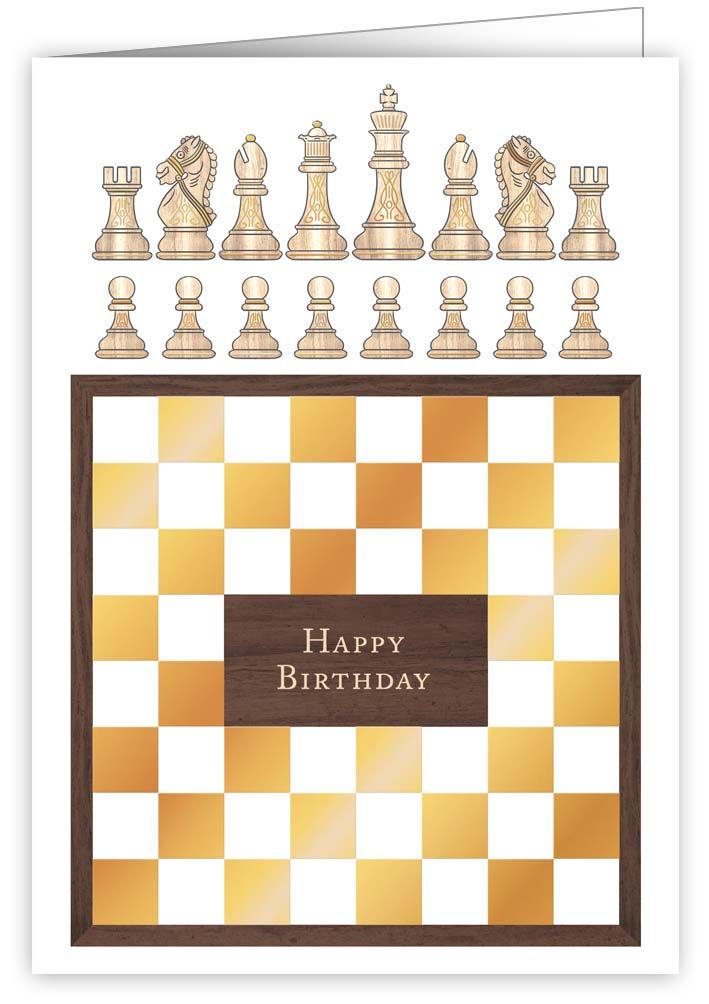 Chess, Greeting Card