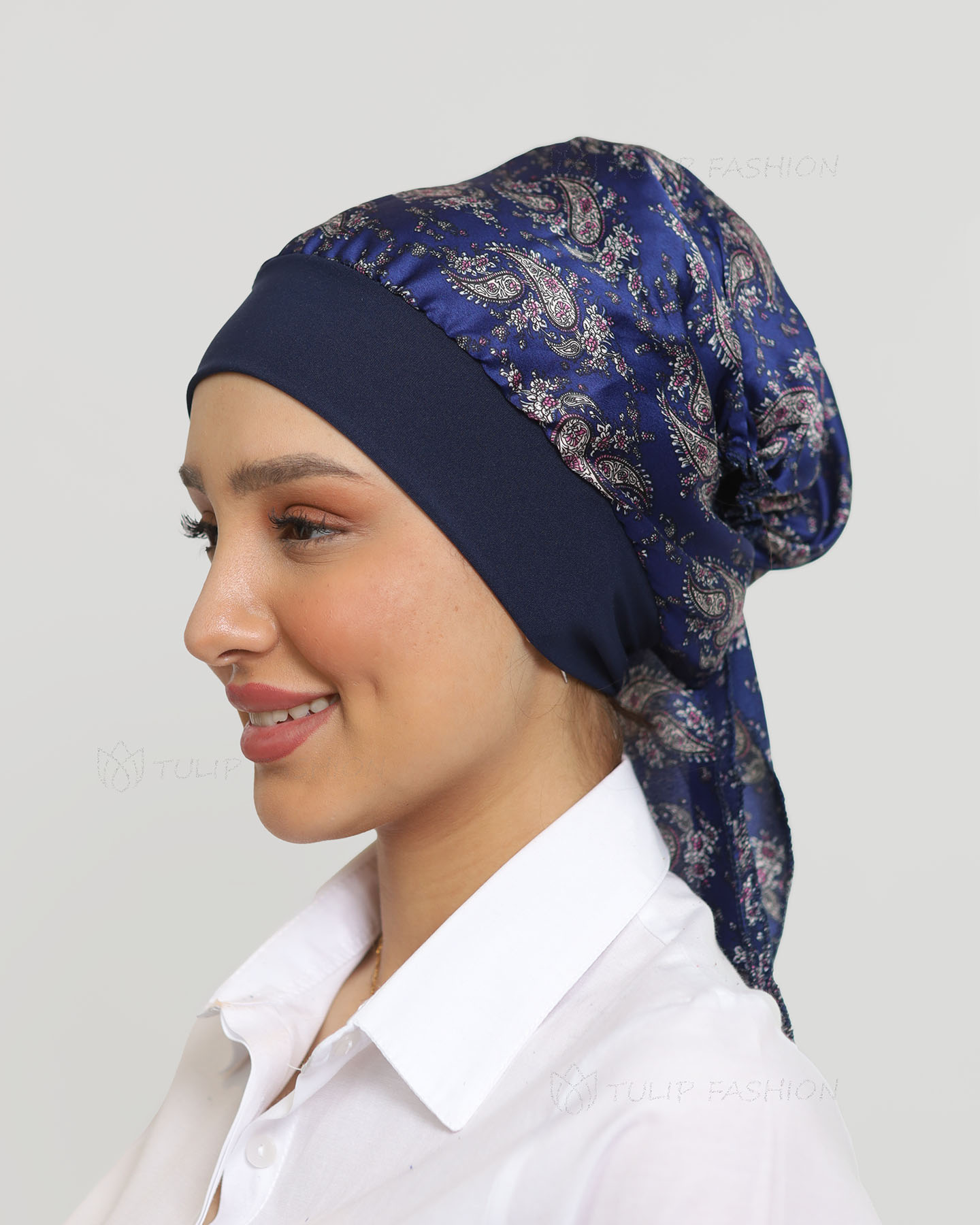 Turban - Charlee - Midnattsblå