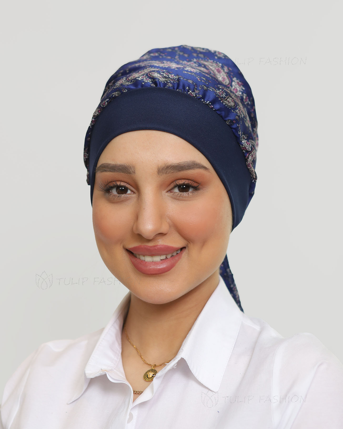 Turban - Charlee - Midnattsblå - 2