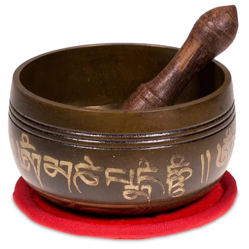 Aum sjungande skål - Set - 8cm