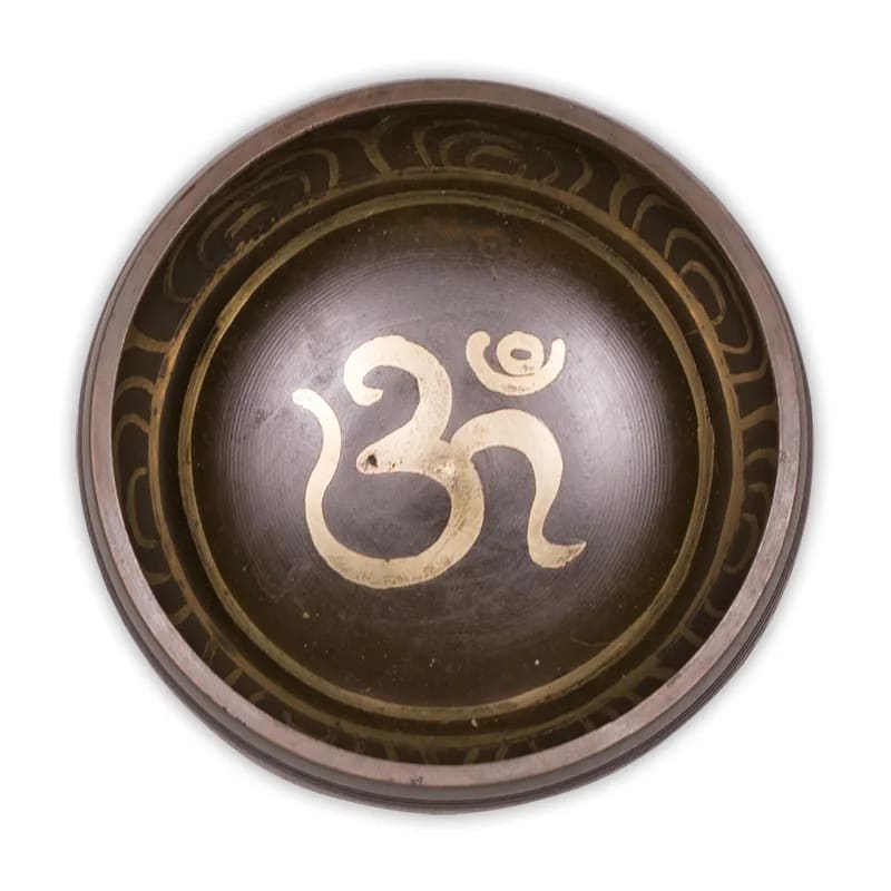 Aum sjungande skål - Set - 8cm - 3