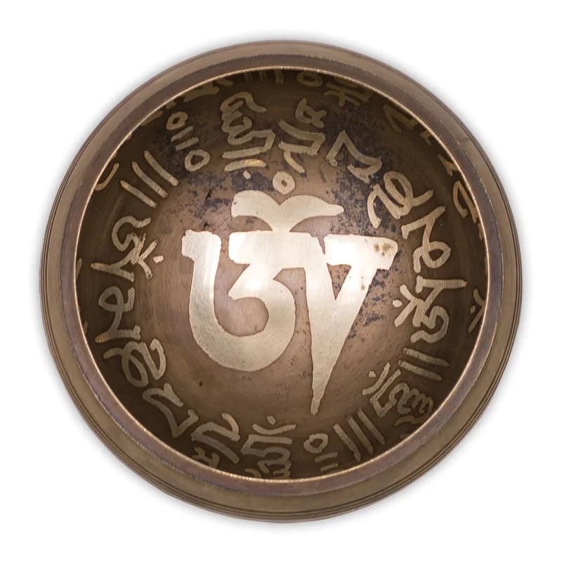 Aum sjungande skål - Set - 10cm - 3
