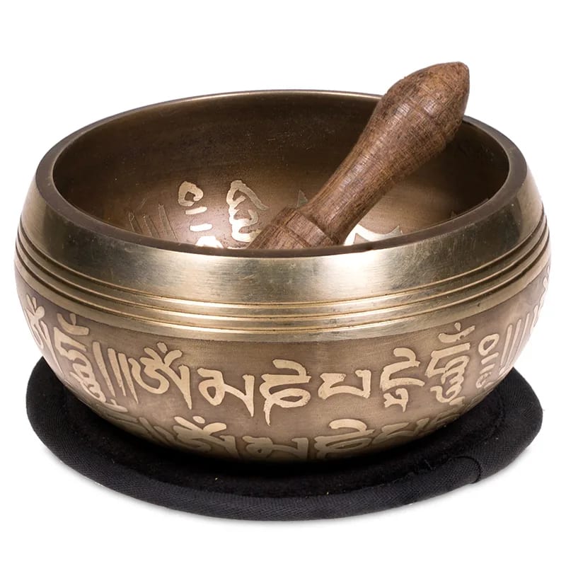 Aum sjungande skål - Set - 10cm - 2