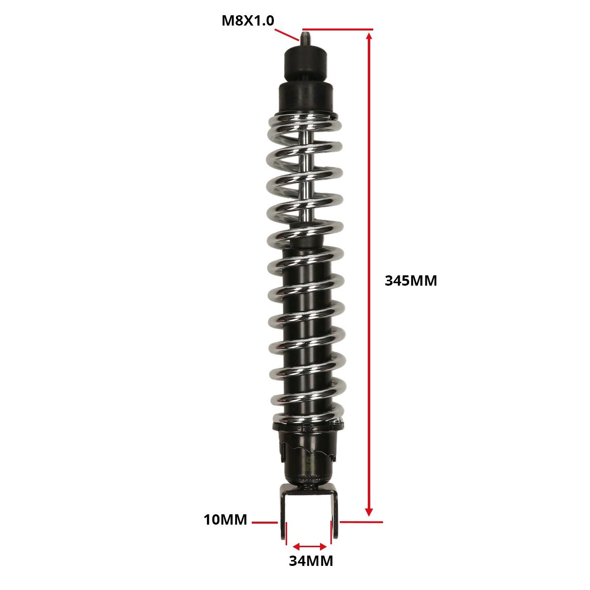 Støtdemper - 310 mm - 5