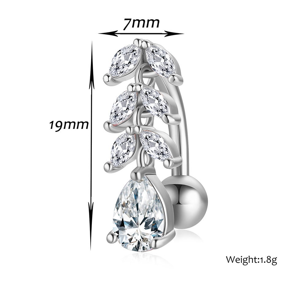 Navelpiercing CZ - 2
