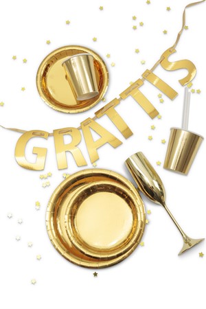 Champagneglas | Guld - 2