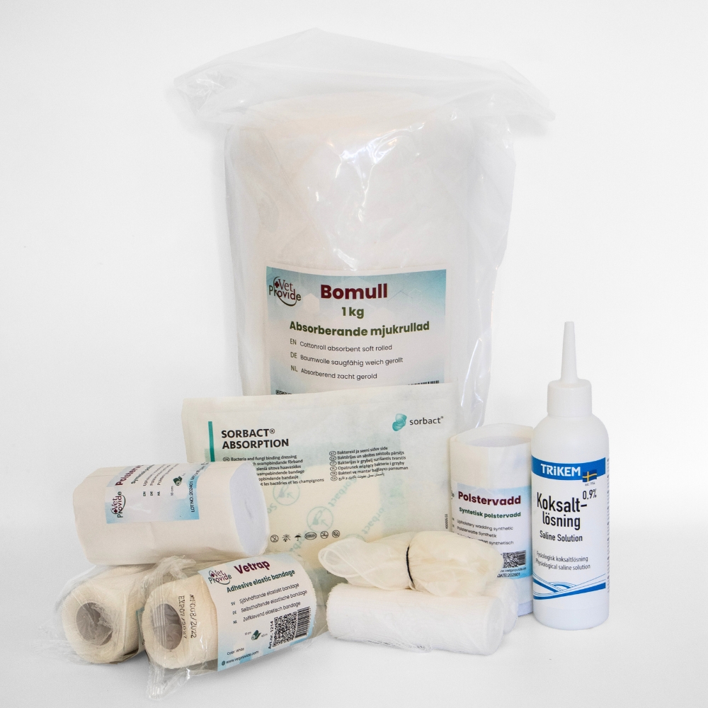 Wound Bandaging Kit 11 Pieces VetProvide - VetProvide Wound Bandaging Kit 11 Pieces VetProvide - VetProvide