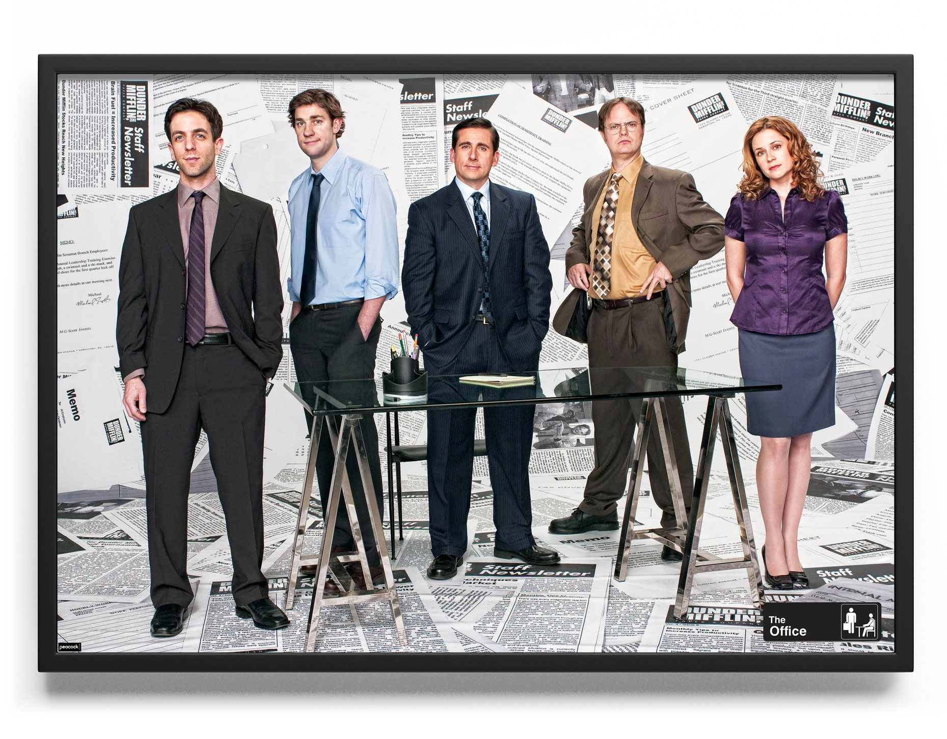 The Office Dunder Mifflin Team Poster JustPosters