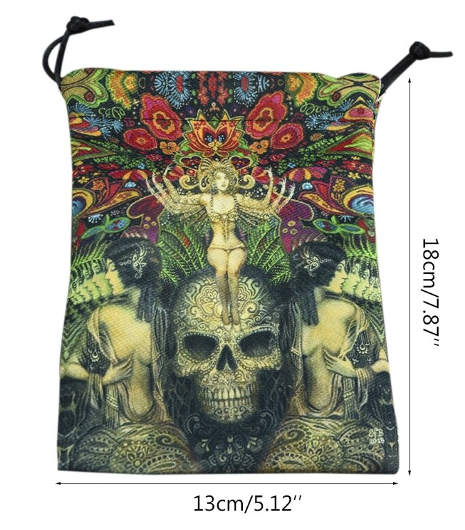 Tarotpåse med Tryckt motiv - Flowering Sky - 2