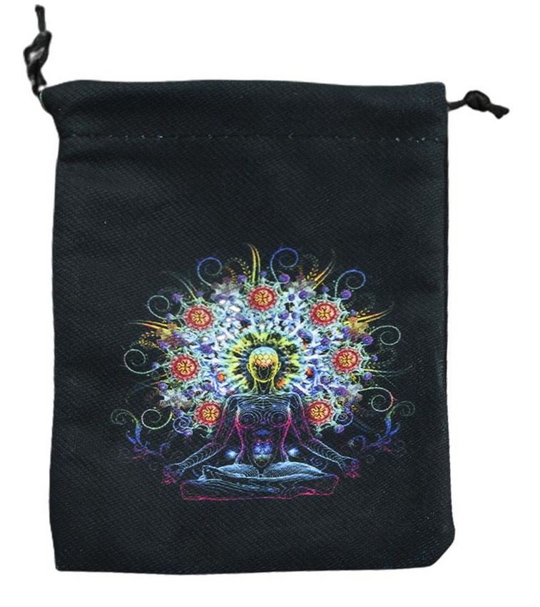 Tarotpåse med Tryckt motiv - Chakra Explosion