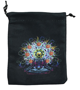 Tarotpåse med Tryckt motiv - Chakra Explosion