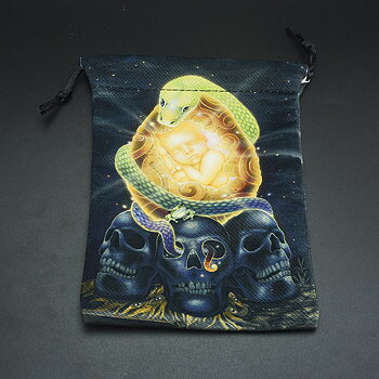 Tarotpåse med Tryckt motiv - Snake Child