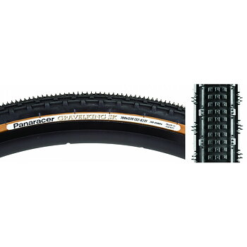 Panaracer GravelKing SK - Vikbart däck - 32-622 - Brun