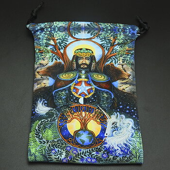 Tarotpåse med Tryckt motiv - Shamans Medicine Tree