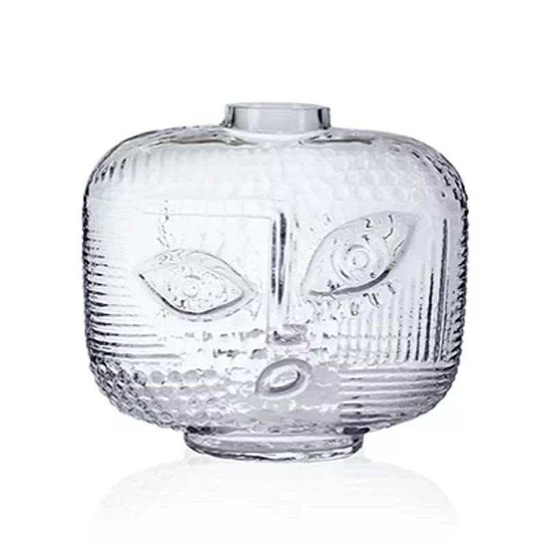 Luna Vase H 19.5 cm Clear - 2