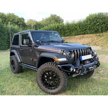 OFD Front Steel Bumper with Winch Plate - Jeep JL & JT