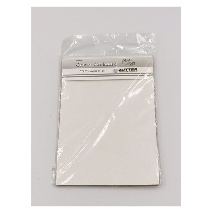 Zutter Bind It All - Canvas Art Board White 5x7 Covers