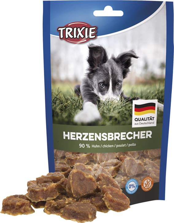 Trixie Hundgodis Heart Breaker ( Herzensbrecher) Med Kyckling 100 Gram 